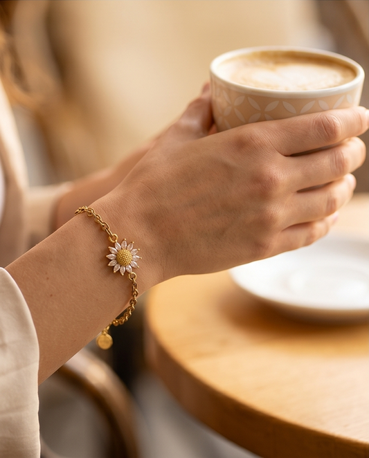 Bracciale con pendente Margherita