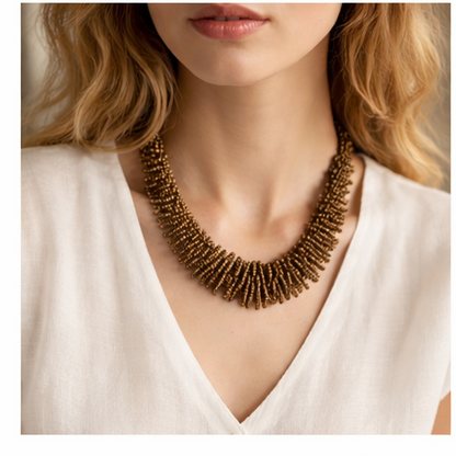 Collana in pasta di Vetro - Lea